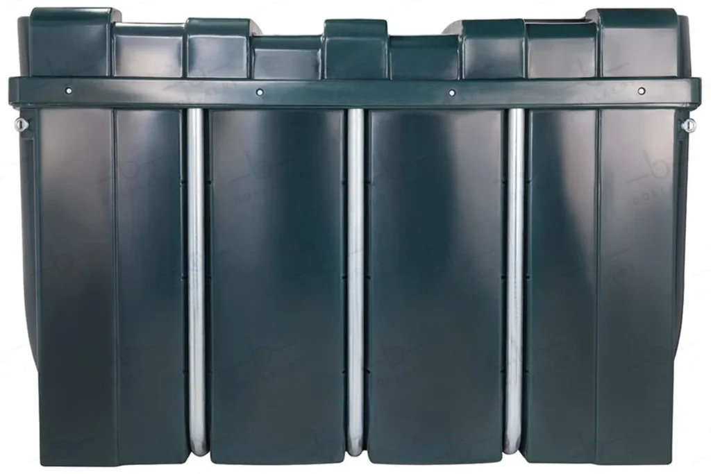 Cuve à fioul de 2500 litres en PE-HD - placement à l’intérieur ou à l’extérieur - modèle compact