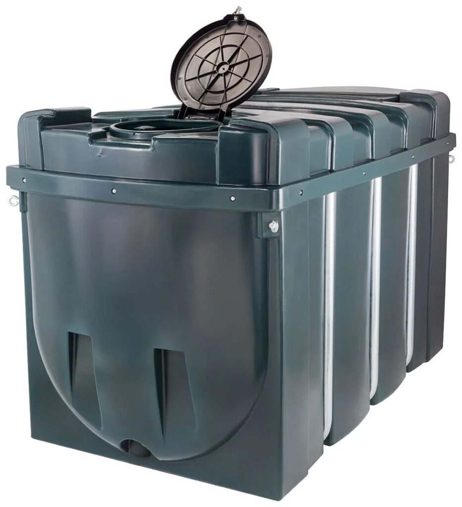 Cuve à fioul de 2500 litres en PE-HD - placement à l’intérieur ou à l’extérieur - modèle compact