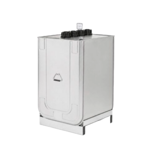 Cuve à fioul galvanisée 400L – À double paroi (métal et plastique)