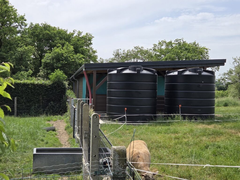 Cuve récupération eau de pluie 10000L - ronde - (Ø 2,40 m)