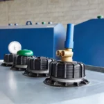 Cuve à fioul galvanisée 1500L – À double paroi (métal et plastique)